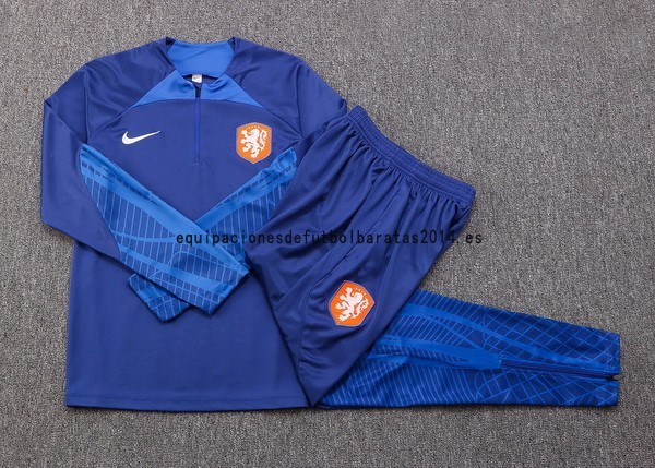 Nuevo Chaqueta Países Bajos 2022 II Azul Baratas