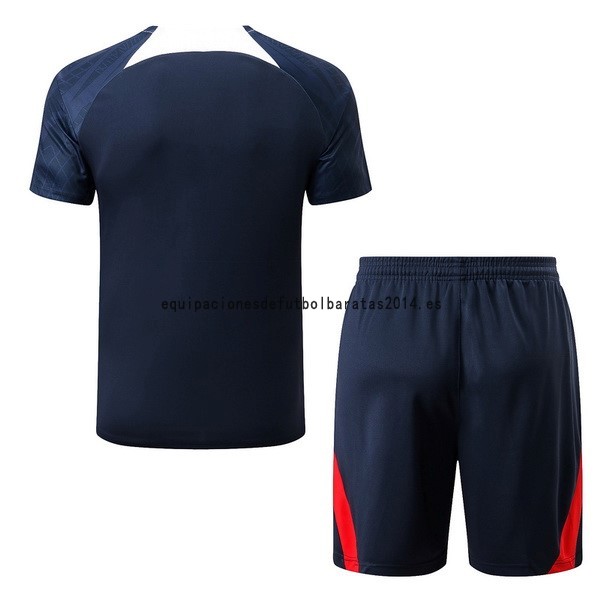 Nuevo Entrenamiento Conjunto Completo Paris Saint Germain 22/23 Azul Blanco Baratas