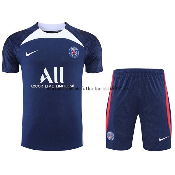 Nuevo Entrenamiento Conjunto Completo Paris Saint Germain 22/23 Azul Blanco Rojo Baratas