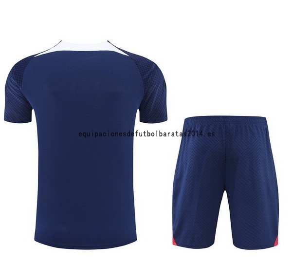 Nuevo Entrenamiento Conjunto Completo Paris Saint Germain 22/23 Azul Blanco Rojo Baratas
