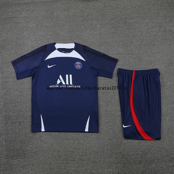 Nuevo Entrenamiento Conjunto Completo Paris Saint Germain 22/23 Azul Blanco Rojo Baratas