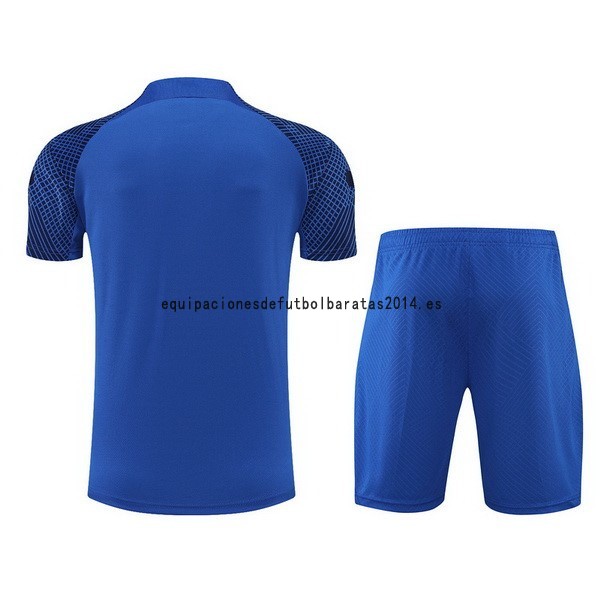 Nuevo Entrenamiento Conjunto Completo Paris Saint Germain 22/23 Azul I Blanco Baratas