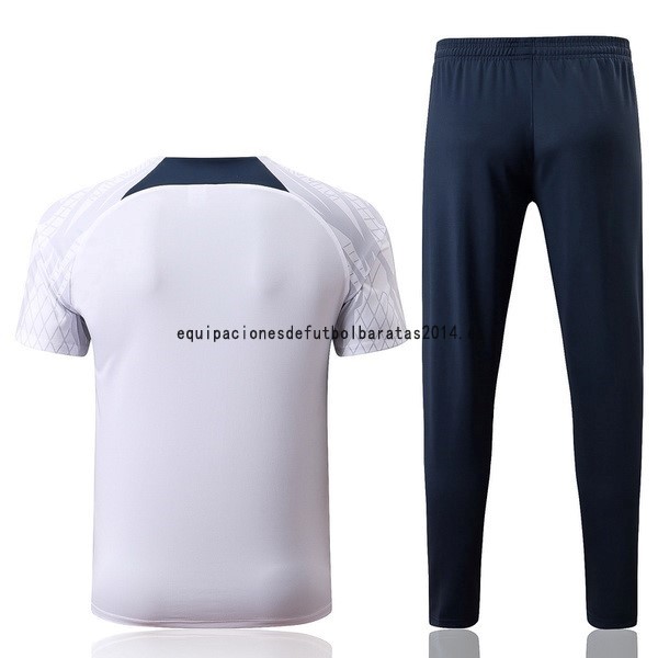 Nuevo Entrenamiento Conjunto Completo Paris Saint Germain 22/23 Blanco I Azul Baratas