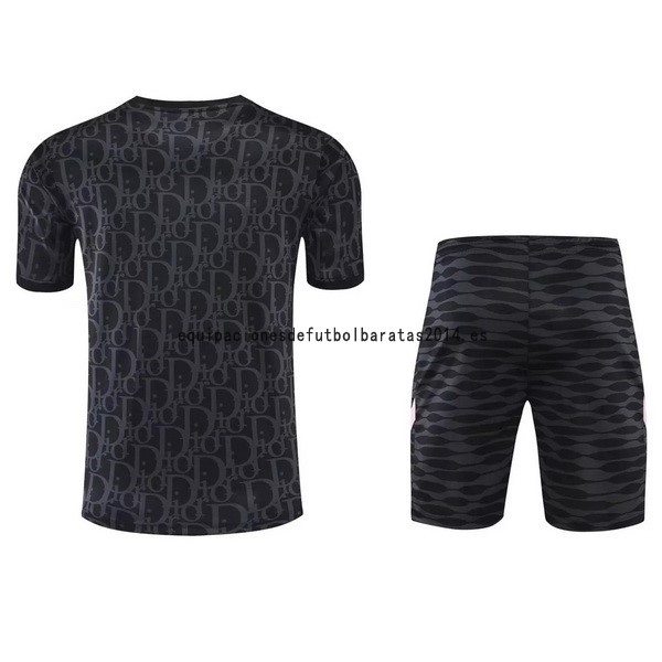 Nuevo Entrenamiento Conjunto Completo Paris Saint Germain 22/23 Negro Rosa Baratas