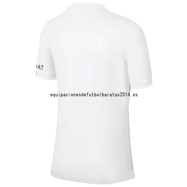 Nuevo Tailandia 3ª Camiseta Paris Saint Germain 2022 2023 Blanco Baratas