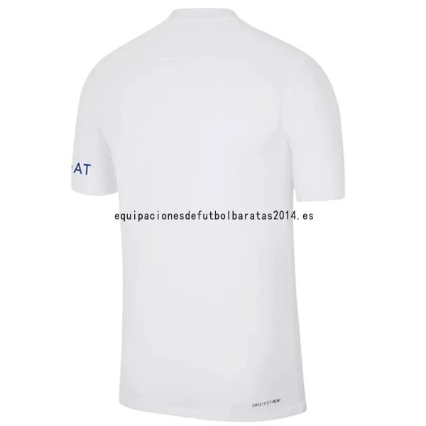Nuevo Tailandia 3ª Jugadores Camiseta Paris Saint Germain 2022 2023 Blanco Baratas