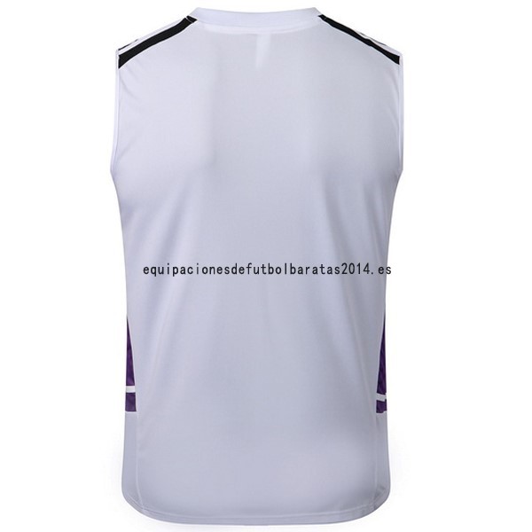 Nuevo Camiseta Sin Mangas Real Madrid 22/23 Blanco Negro Purpura Baratas