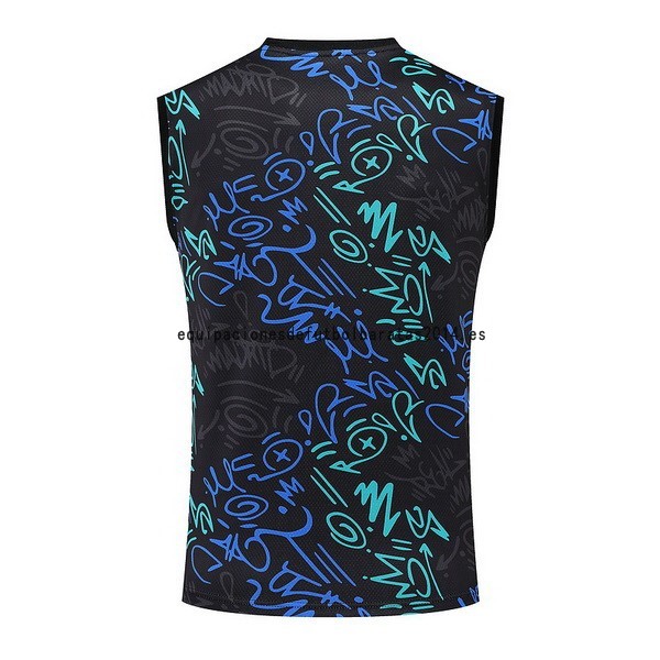 Nuevo Camiseta Sin Mangas Real Madrid 22/23 Negro I Verde Baratas