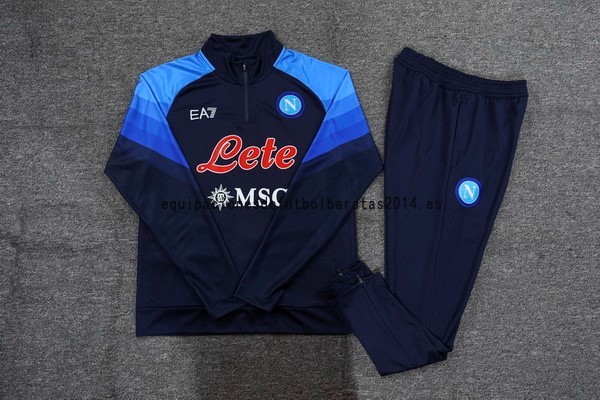 Nuevo Chandal Napoli 2022 2023 Azul Marino Baratas