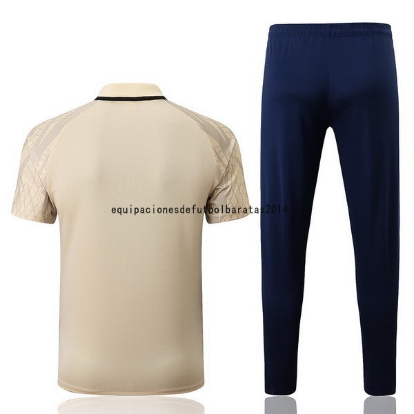Nuevo Conjunto Completo Polo Tottenham Hotspur 22/23 Amarillo Negro Baratas